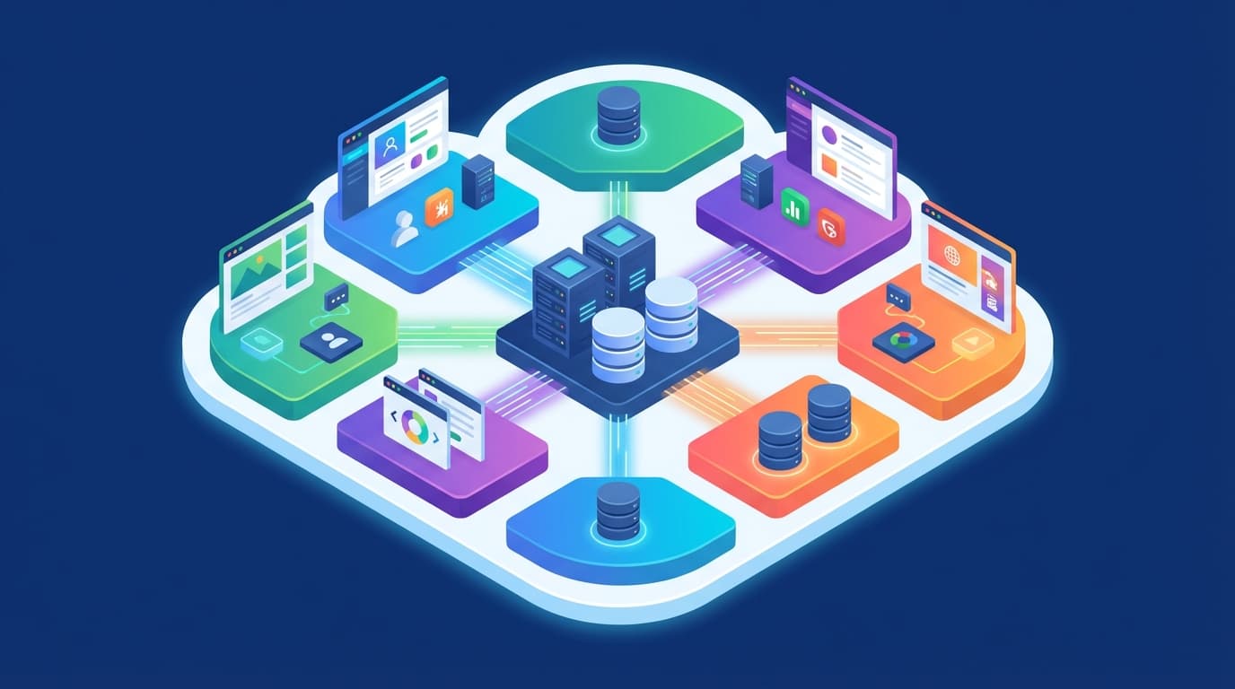 Multi-Tenant SaaS Architecture Patterns - illustration